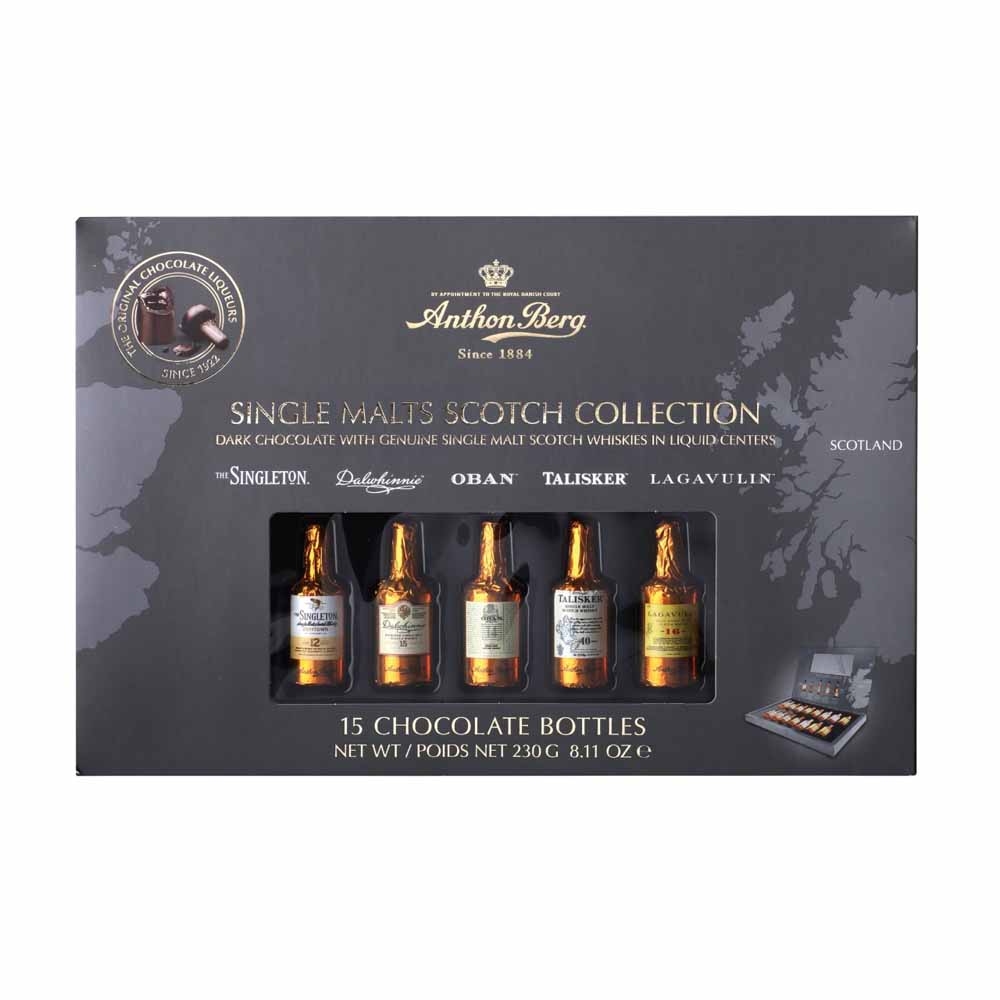 Anthon Berg Chocolate Liqueur Single Malts 230g